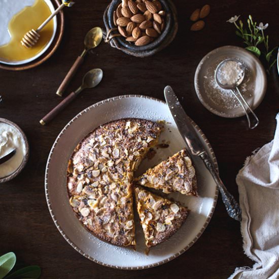 Ricotta and Almond Polenta Cake