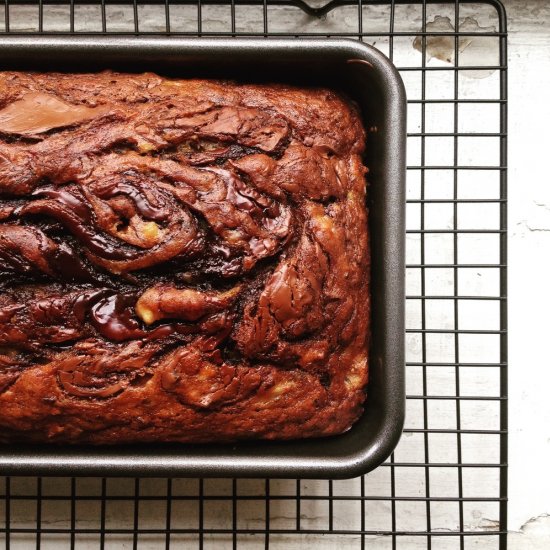 Nutella Banana Bread