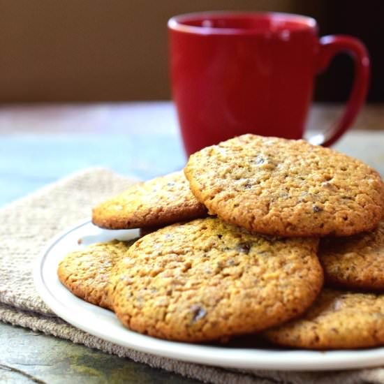 Chocolate Chip Almond Butter Cookie