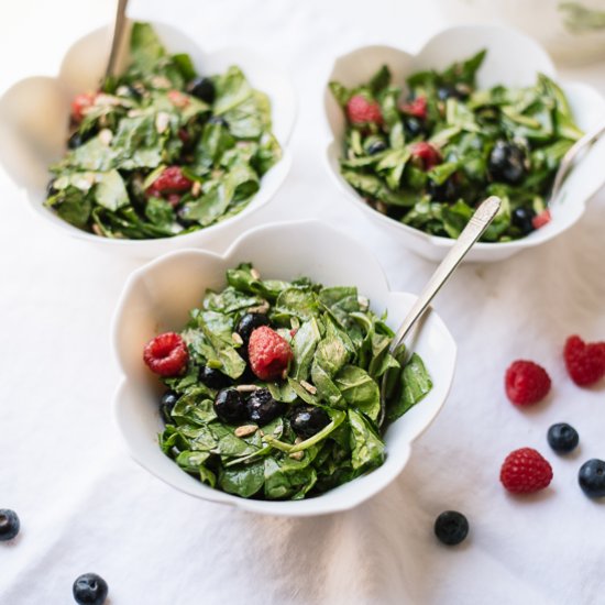 Berry Spinach Salad