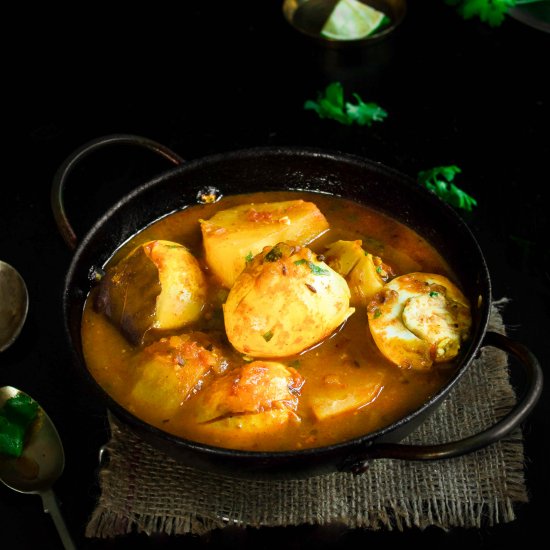 Bengali Egg Curry (Dimer Jhol)