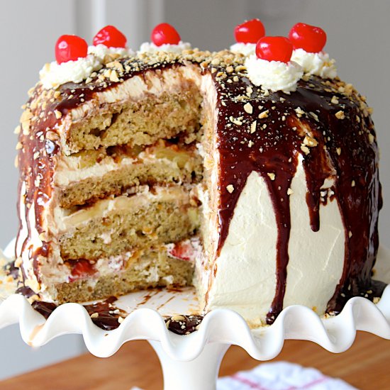 Banana Split Cake