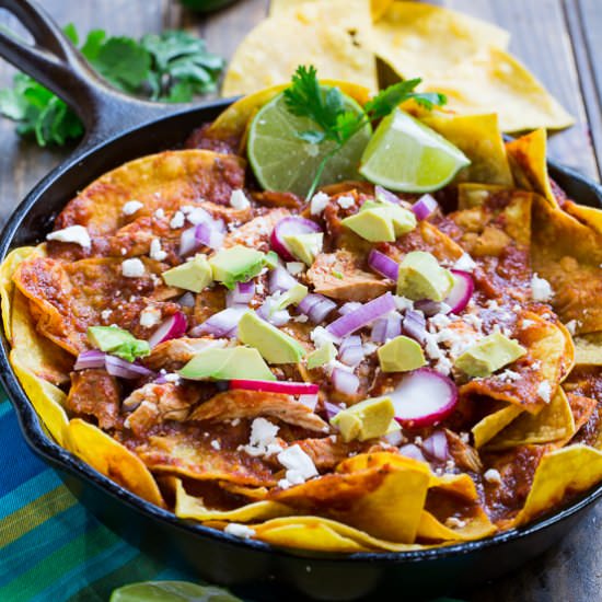 Chicken Chilaquiles