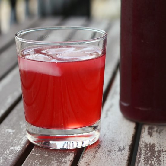 Elderberry Syrup and Kombucha