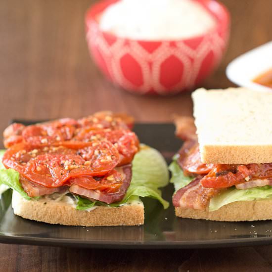 BLT with Herbed Mayo