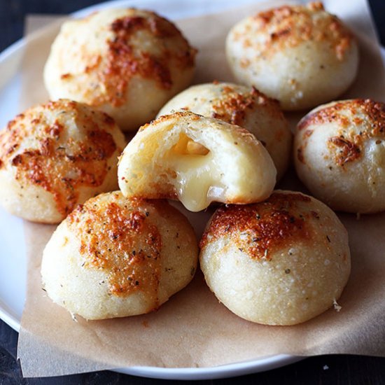 cheese stuffed garlic rolls