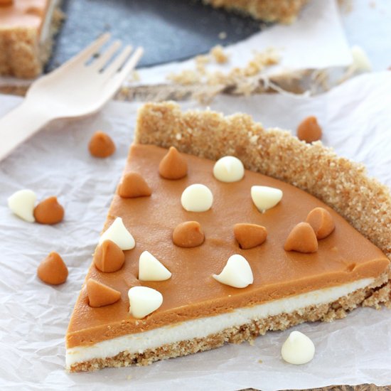 White Chocolate Butterscotch Tart