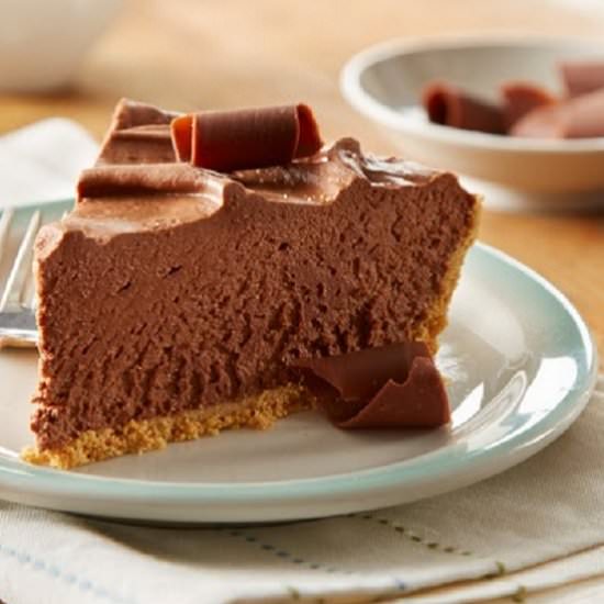 No-Bake Chocolate Cheesecake