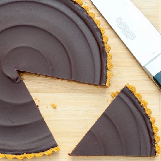 Ganache and PB Tart