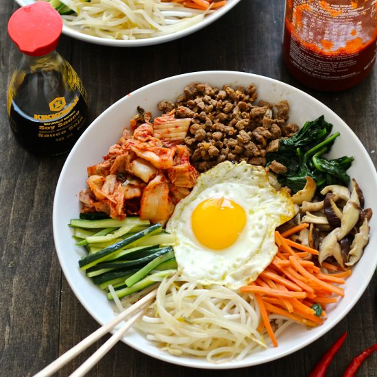 30 Minute Korean Bimbimbap