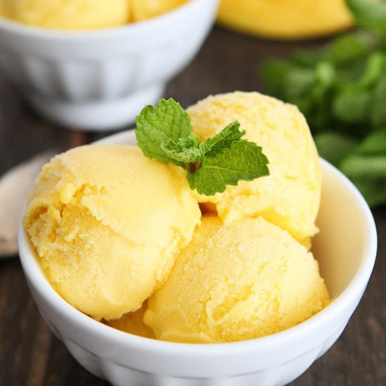 Pineapple Mango Sorbet