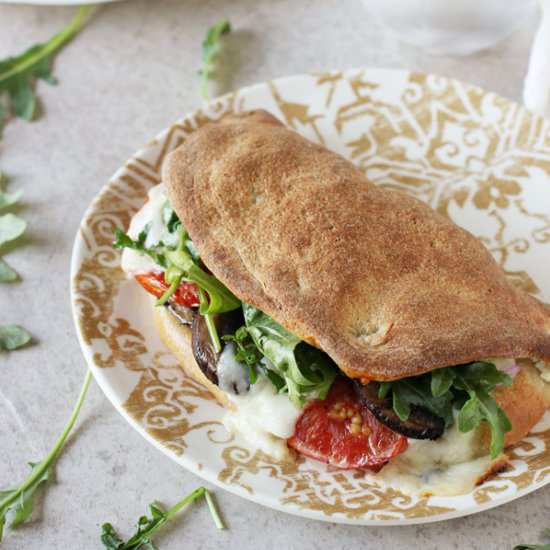 Veggie Pizza Sandwiches