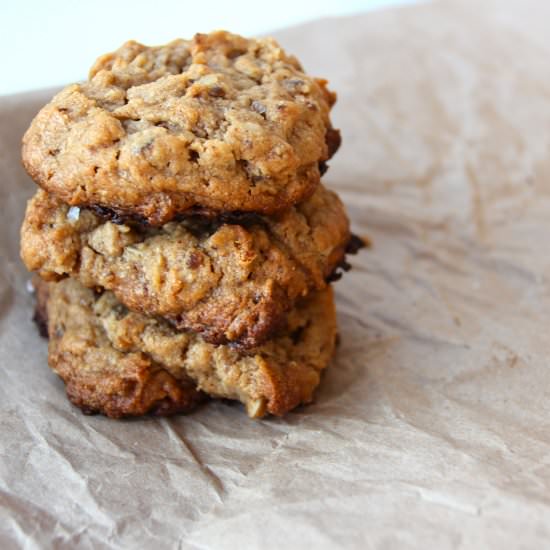 Peanut Butter Oatmeal Cookies