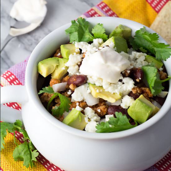 Mexican Turkey Chili