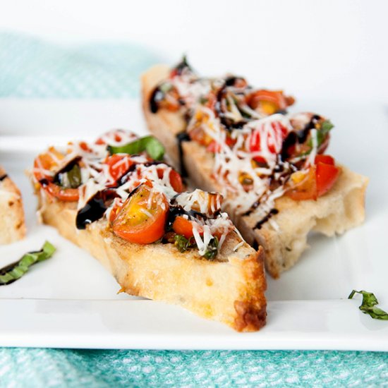 Cherry Tomato Bruschetta