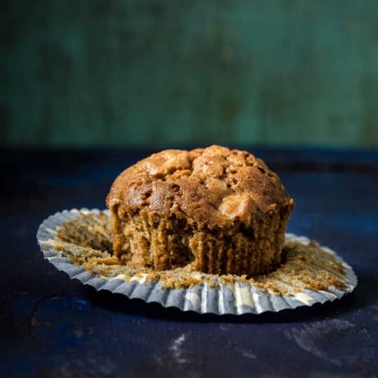 Apple Butterscotch Nuts Muffin