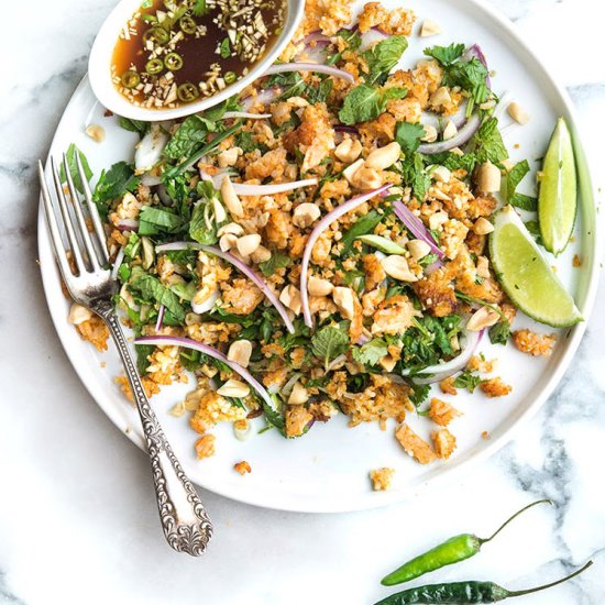 Crispy Rice Salad