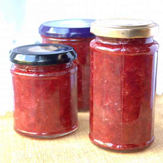 Strawbery & Vanilla Jam