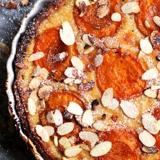 Vanilla Apricot Tart