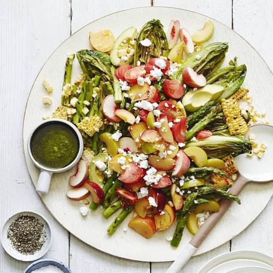 Grilled Romaine Salad