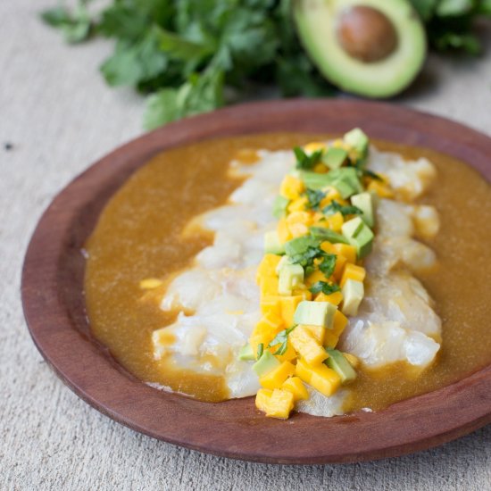 Fish Mango Tiradito