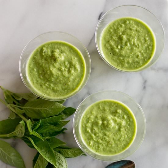 Pea Gazpacho