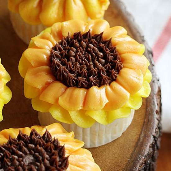 Sunflower Cupcakes