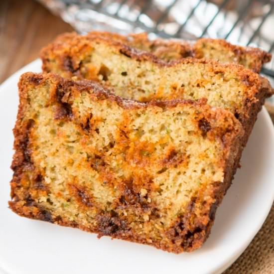 Snickerdoodle Zucchini Bread