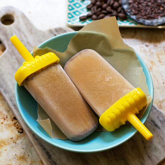 Vietnamese Coffee Popsicles