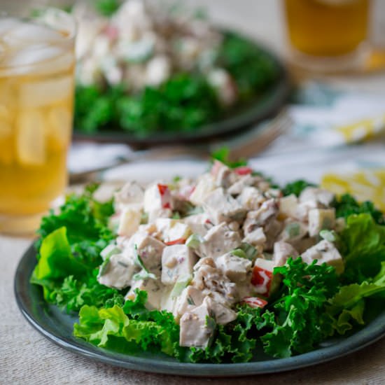 Healthy Waldorf Chicken Salad