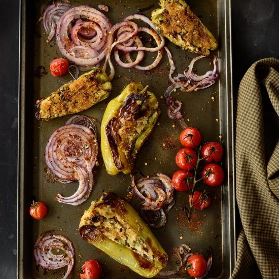 Stuffed Cubanelle Peppers