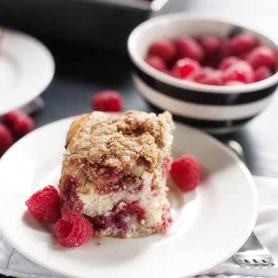 Raspberry Coffee Cake