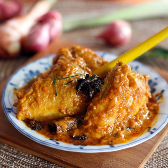 Ayam Kuzi / Kelantan curry chicken