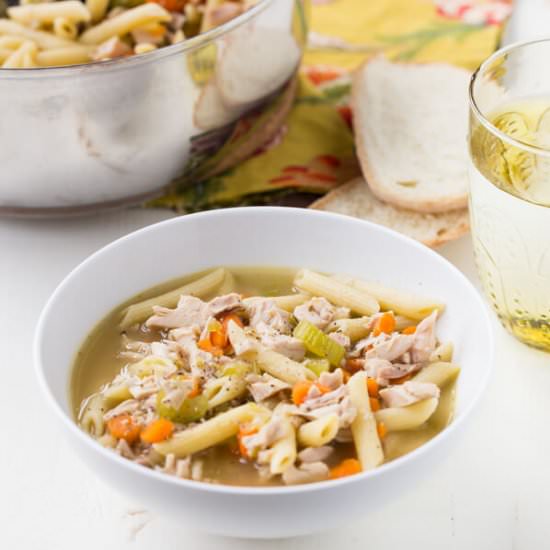 Penne Chicken Soup