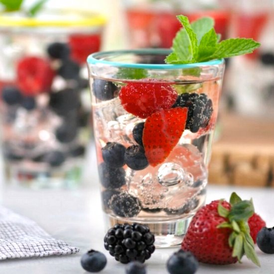 Summer Berry Sparkling Sangria