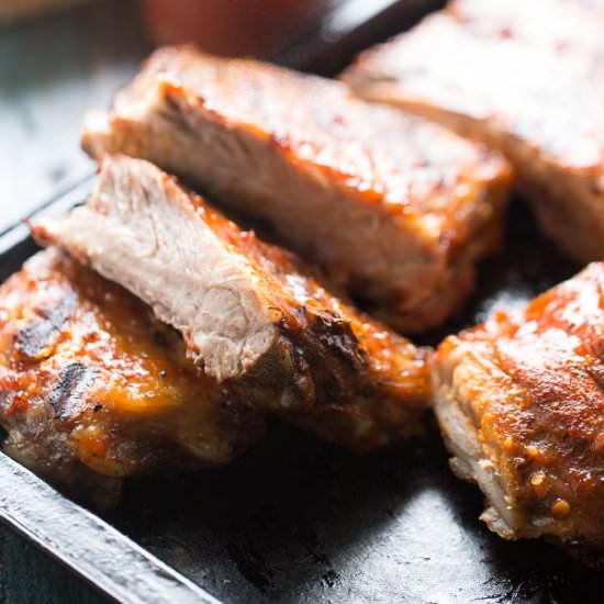 Chili Garlic BBQ Ribs