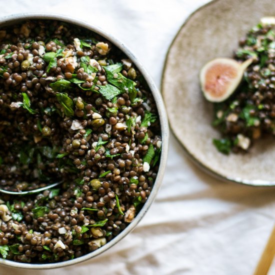 The PERFECT Lentil Salad