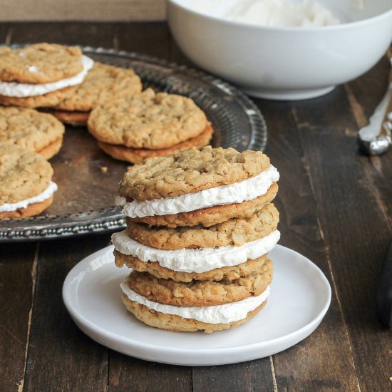 Peanut Butter Oatmeal Cookies