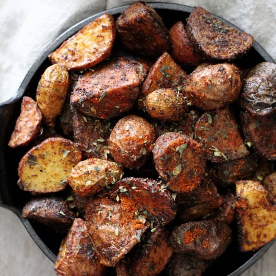 Chili Roasted Potatoes