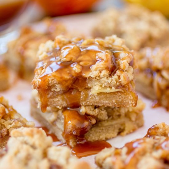 Caramel Apple Pie Bars