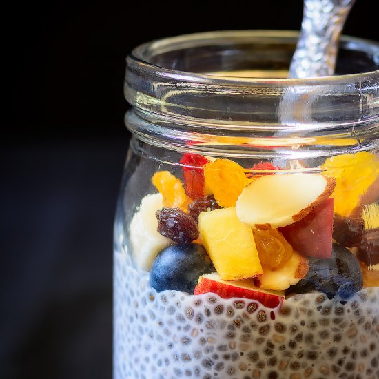 Chia Seeds Breakfast Bowl