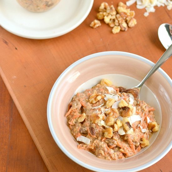 Carrot Cake Overnight Oats