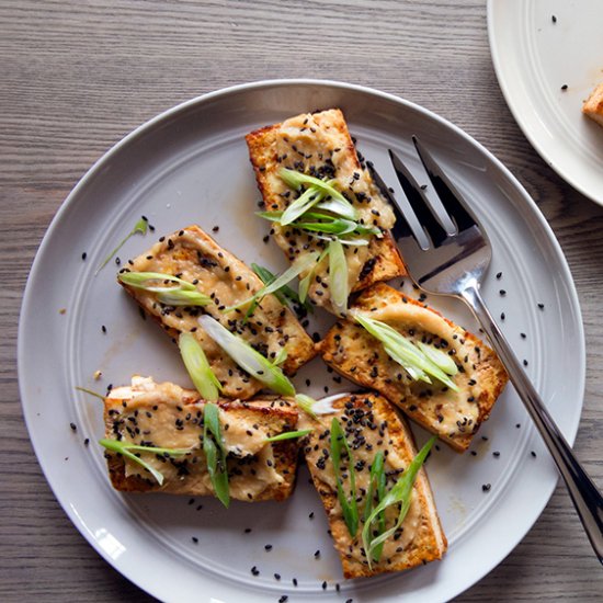 Seared Tofu with Miso Sauce