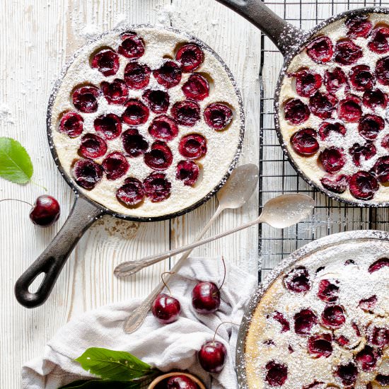 Buttermilk & Cherry Clafoutis