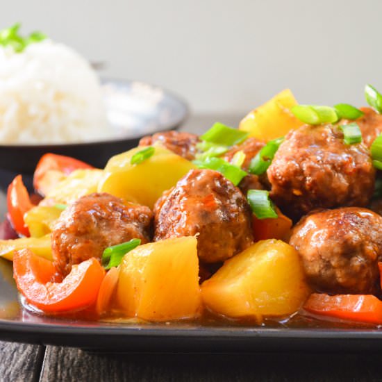 Sweet and Sour Meatballs