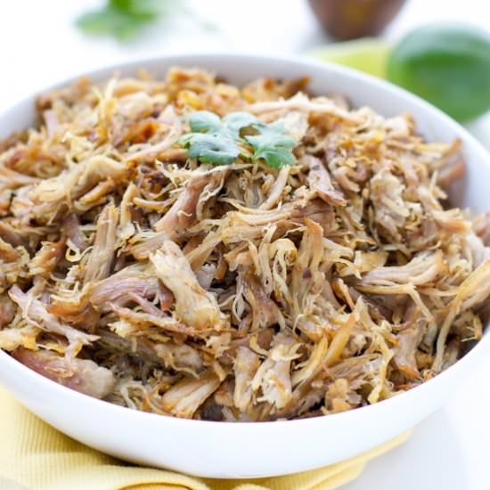 Slow Cooker Pulled Pork Carnitas