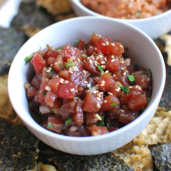 Ahi Tuna Shoyu Poke