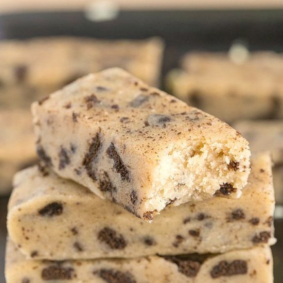 No Bake Cookies and Cream Bars