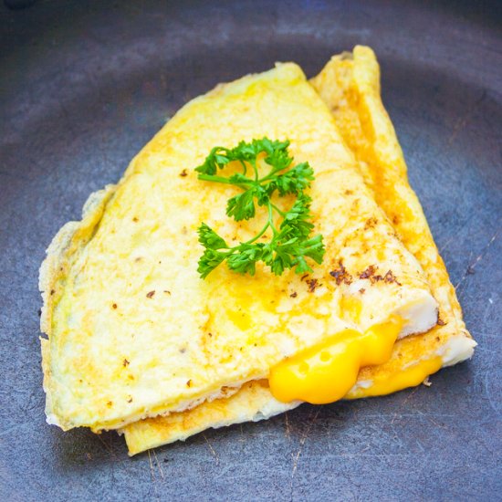 Easy Cheese Omelette