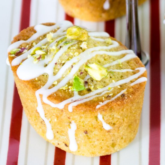 Pistachio Lime & Chili Friands